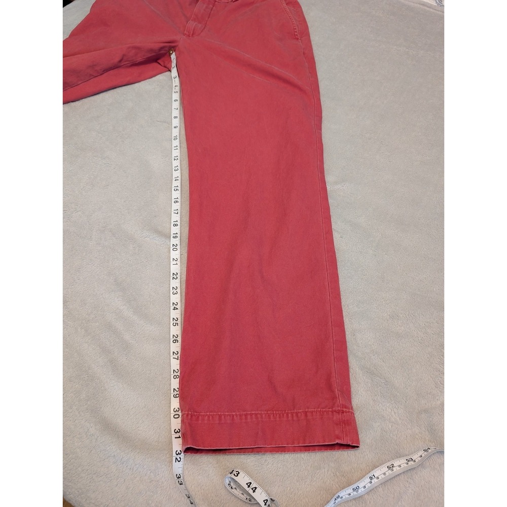 Polo Ralph Lauren Pants36x32 Vintage GI Pant Pink Salmon Chino Faded Distressed - Picture 5 of 8